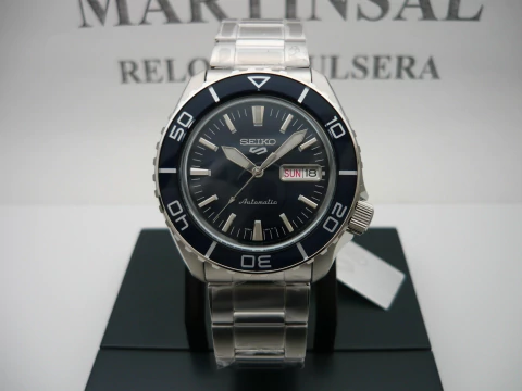 Seiko 5 Sport Skx Series Fifty Fathoms Automatico Srpk97 Fotos Reales