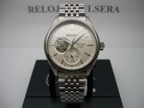 Seiko Presage Automatico Clasico Open Heart Spb469j1 Made in Japan Fotos Reales