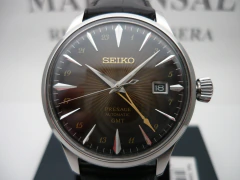 Seiko Presage Cocktail Time "Rusty Nail" GMT Automático Made in Japan Ssk039 Fotos Reales - comprar online