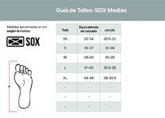 MEDIAS DE LANA MERINO SOX TREKKING TE170A (SO035) - comprar online