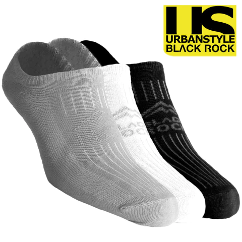 TRIPACK DE MEDIAS CORTAS BLACK ROCK (BR044)