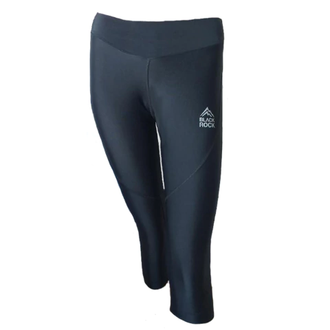 CALZA RUNNING 3/4 BLACK ROCK DE MUJER (BR017)