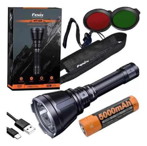 LINTERNA TACTICA FENIX 1500 LUMENS KIT COLOR (FEN014)