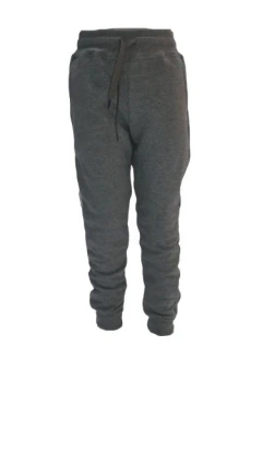 Pantalon Algodón Puño Niño Gris