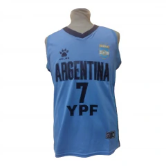 Camiseta Básquet Argentina Adulto