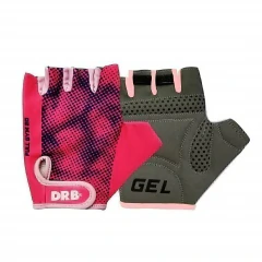 Guantes DRB Full Fitness Gym Entrenamiento Fucsia