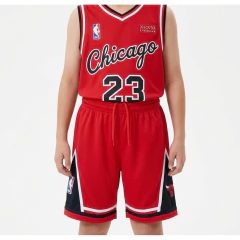 Conjunto de Básquet Chicago Bulls Niño Rojo - Camiseta y Short