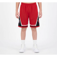 Short Basquet Chicago Bulls Niño Rojo