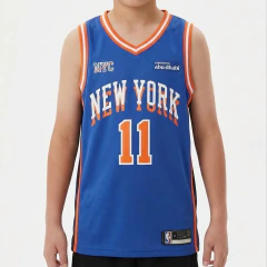 Camiseta Basquet New York Knicks Niño Azul