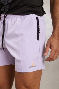Short Urban Luxury Microfibra Verano Hombre Lila