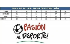 Short Fútbol Niño Azul Marino
