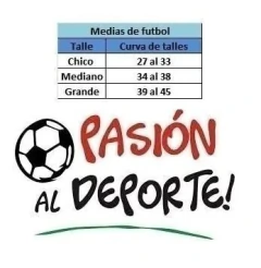 Medias Futbol Azul