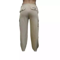 Pantalon Family Cargo Microfibra Mujer Beige