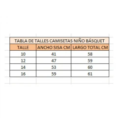 Camiseta Basquet PSG Niño
