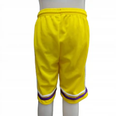 Short Basquet Lakers Niño Amarillo