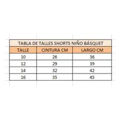 Short Basquet Chicago Bulls Niño Negro