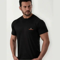 Remera Urban Luxury Crossfit Rmdf Hombre Negro