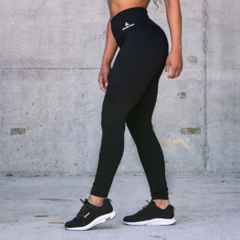 Pantalon Mujer Algodón Puño Gris +calza Deportiva - PASION AL DEPORTE