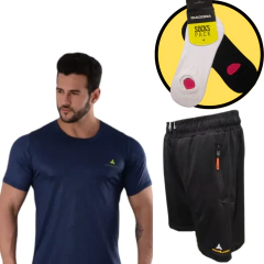Combo verano!remera dry fit+bermuda y medias gratis!!