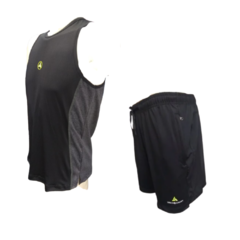 Combo entrenamiento! musculosa+short bolsillos