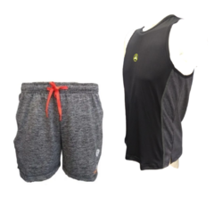 Combo entrenamiento! musculosa+short bolsillos gs
