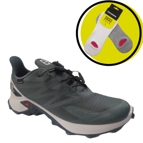 Zapatillas salomon hombre supercross 412841+MEDIAS GRATIS!!