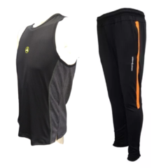 Combo urban! pantalon chupin color+musculosa