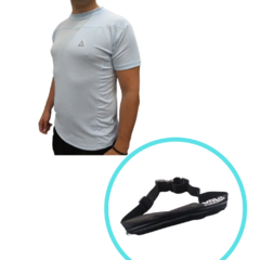 Combo Runner! Remera Deportiva Hombre cel+ Riñonera Expansibl (copia) (copia)