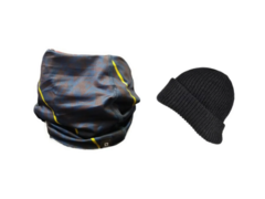 Combo! Cuello Térmico Salomon Pos Yellow + Gorro Lana