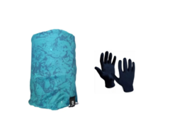 COMBO! Cuello Térmico Salomon Paint Tile + Guante Térmico