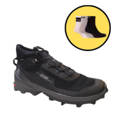 ZAPATILLAS SALOMON CROSS OVER CHUKKA + MEDIAS 1/2 CAÑA DE REGALO! - 412831