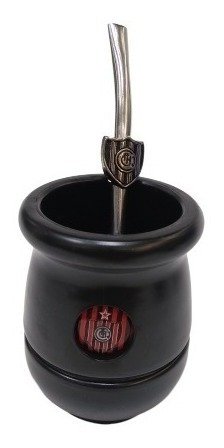 Mate De Ceramica Con Caja Chacarita Juniors - Matecc - comprar online