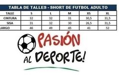 Short De Futbol Adulto - Shfa - Ng - comprar online