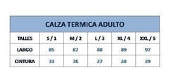 Calza Larga Térmica Sport Adulto +medias Termicas Gratis! en internet