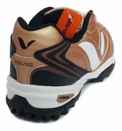 Tartanera Botin Dama Ni?a Hockey Reves Fox Iq Dorado- Fox - PASION AL DEPORTE