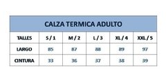 Calza Larga Y Remera T?rmica Adulto Promoci½n - tienda online