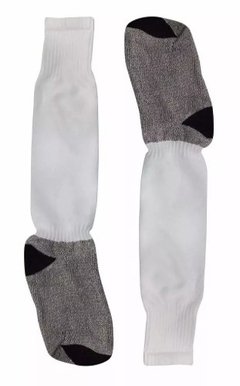 Medias De Futbol Blancas Por Mayor 6 Pares - Mf Blanco