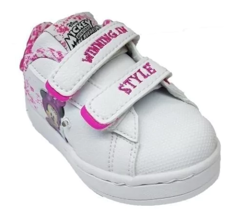 Zapatilla Addnice Bb Minnie Abrojo Con Luces - Bbminnie