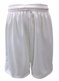 Short De Futbol Blanco Adulto Por Mayor 5 Unidades - Shfa - comprar online