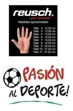 Guantes Reusch Prisma Adulto - Rgu9380 (ng) - PASION AL DEPORTE