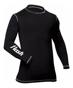 Remera Térmica Flash Adulto - 830 Negro