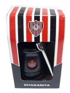 Mate De Ceramica Con Caja Chacarita Juniors - Matecc