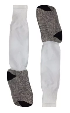 Medias De Futbol Blancas Por Mayor 24 Pares - Mf - tienda online