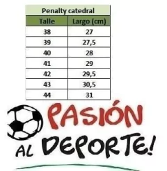 Imagen de Botines Futbol Penalty Commander Adulto 240817 Solo 37 Y 38
