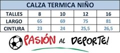 Calza Larga Y Remera Termica NiÏo Env­o Gratis en internet