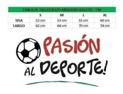 Buzo Arquero Adulto - Buzol2a Vde - comprar online