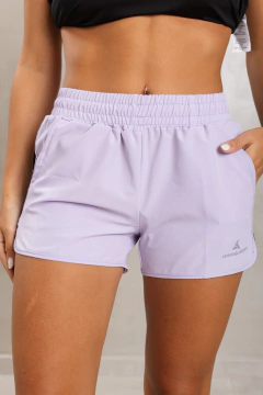 Short Deportivo Mujer Microfibra Urban Luxury Lila - Shdama