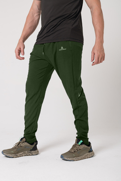 Pantalon Hombre Microfibra Deportivo Urbano 5.0 - Pmicrolux Verde
