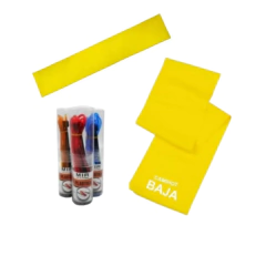 COMBO GYM! 2 Tiraband Bajas (abierta y circular) + Soga Plastica