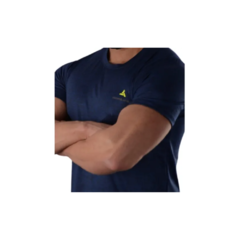 Remera Hombre Deportiva Urban Luxury X 2 - blanco azul - PASION AL DEPORTE